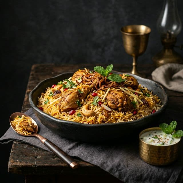 Handcrafted local Indian cuisine